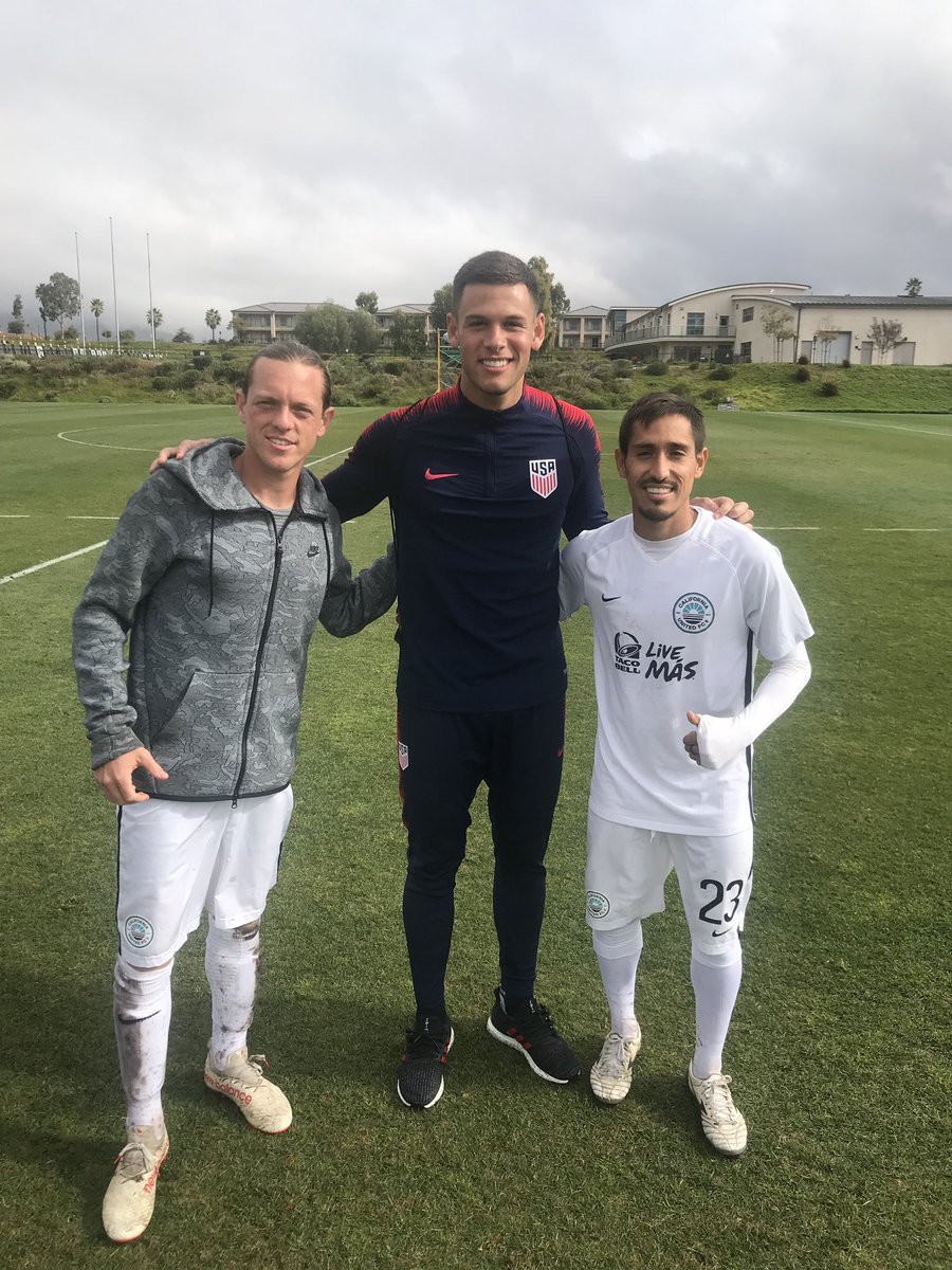 CommonGoal's tweet image. An identity on the big stage. @CalUtdFC scrimmaged the @USSoccer_MNT and it&apos;s fantastic to see the brand slowly come to life.