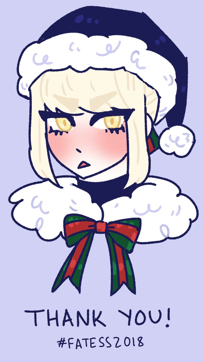FateSecretSanta's tweet photo. There’s one last present for everyone that was apart of this event! Your mod (@dategumi_ ) wants to thank you all for making this event fun!! #FateSS2018 https://t.co/wtp5WUxv5e