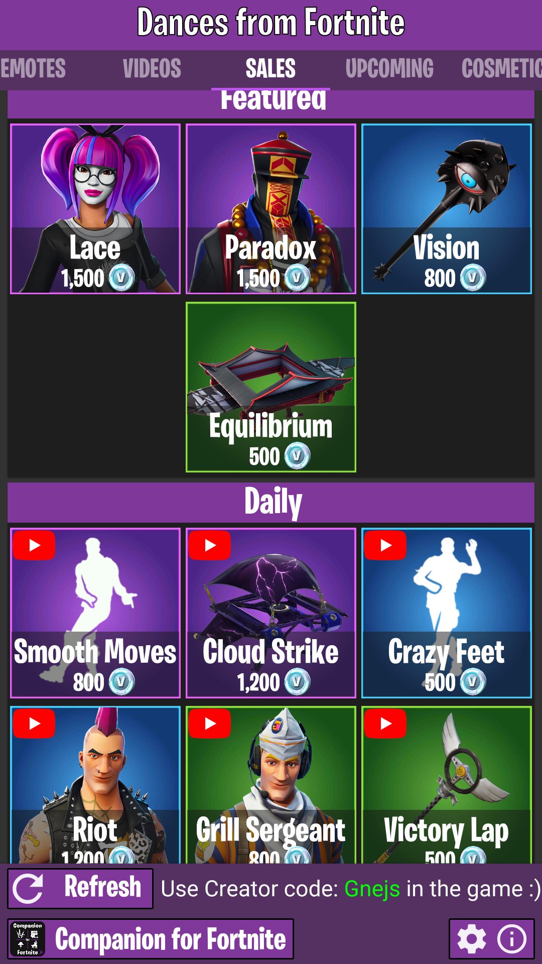 フォートナイト スキン最終販売日情報 日替わりアイテムショップ情報 Fortniteamedama Twitter