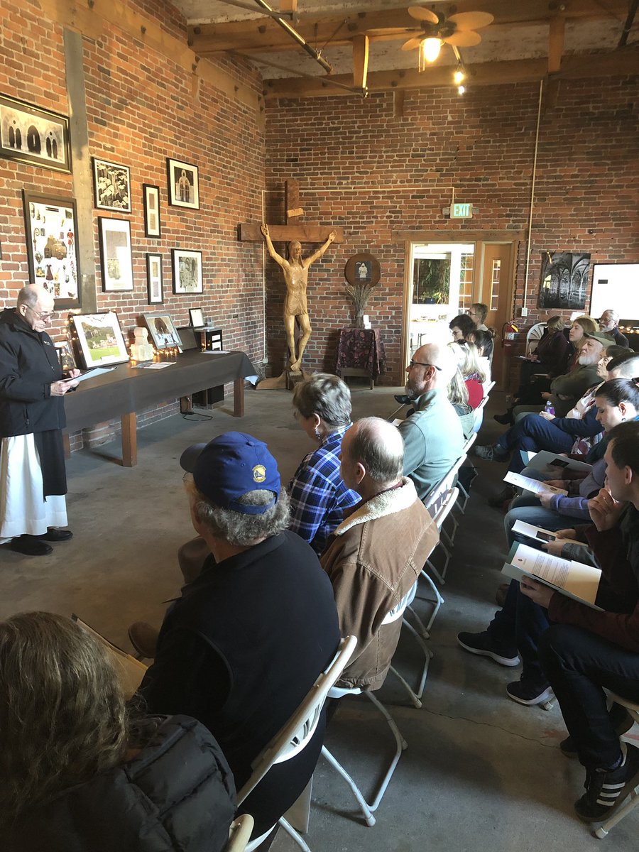 kendraltyler's tweet image. Region 2 teachers learning from the longest serving Abbott in America on the weekend! #clicproject #newclairvaux