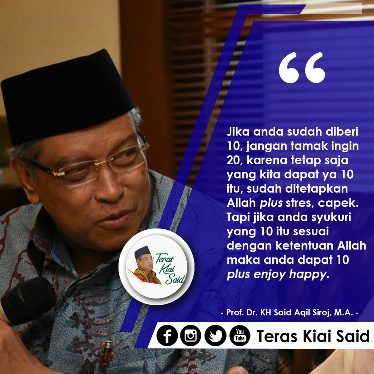 Kunci kesuksesan dalam hidup adalah 'bersyukur'.

<a href="/NahdlatulOelama/">Nahdlatul Ulama</a> <a href="/altsaqafah/">PP Luhur Al-Tsaqafah</a>