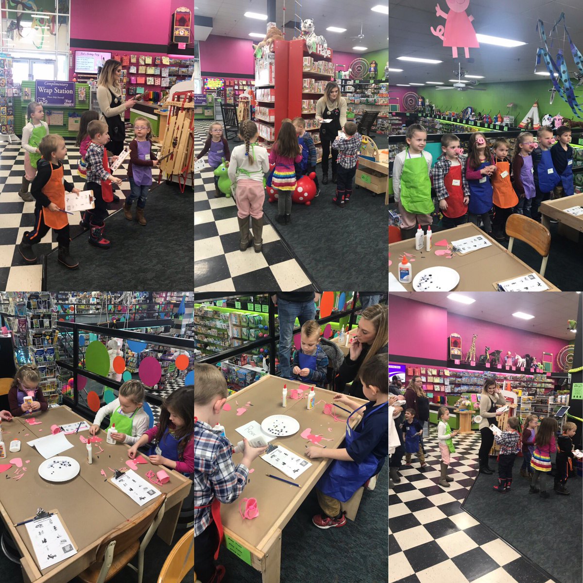 ToyStoreTopeka's tweet image. Birthday parties are fun at The Toy Store in Topeka! Happy bday Emma! It was a joy celebrating with you! #birthdayparties #topekatoyologists #scavengerhunt