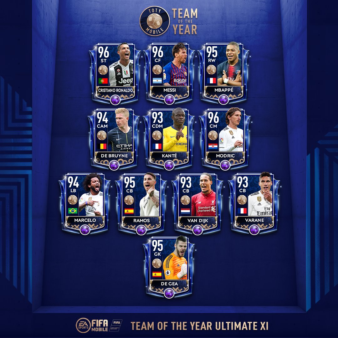 Resultado de imagen de toty fifa mobile 19