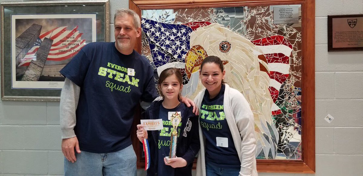 So excited to place first for the general STEAM Challenge! #ccpsSTEAM #oneCCCPS @EESMaher