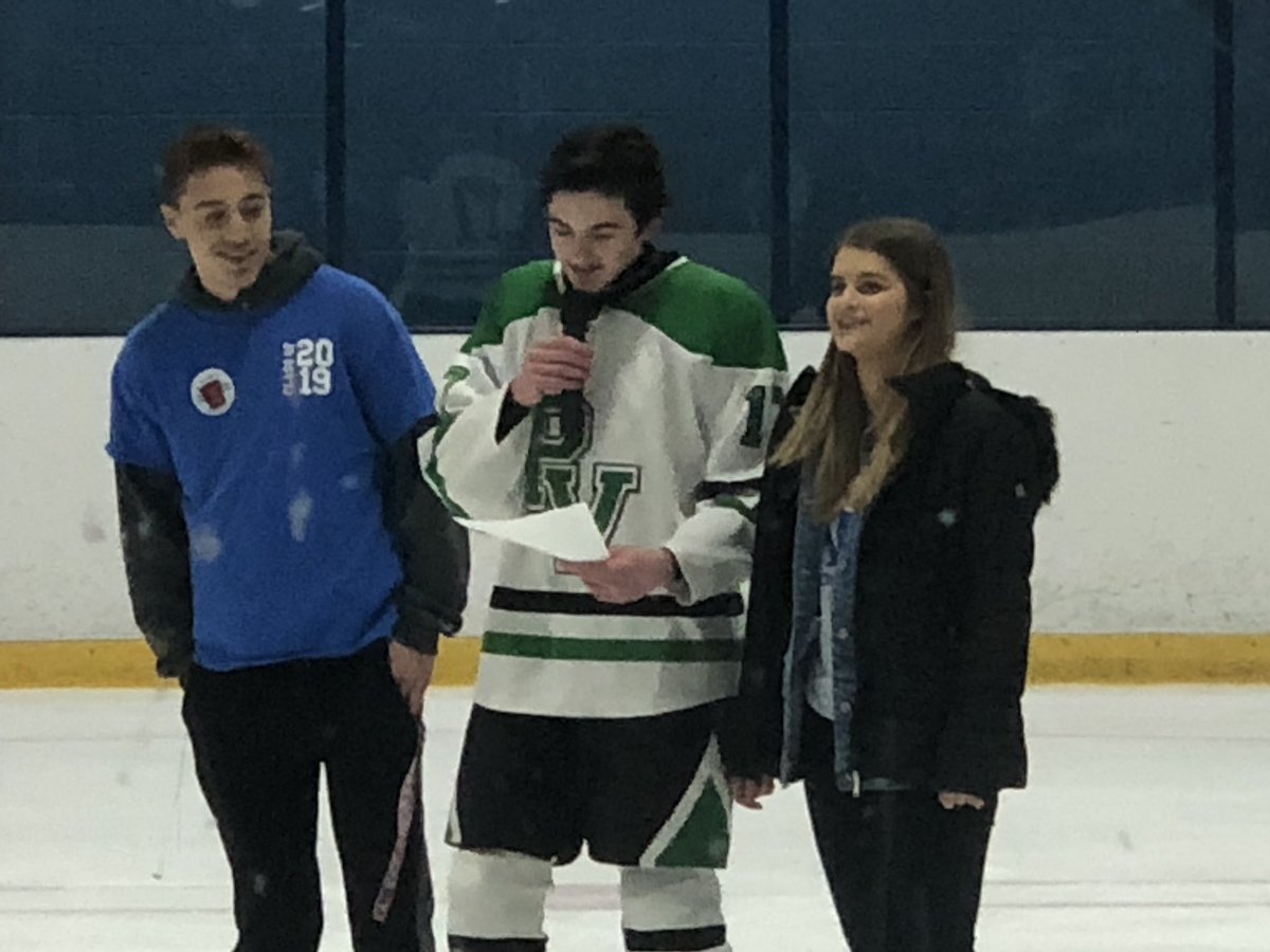 MrShermanPVHS's tweet photo. So pumped to be here supporting PV Hockey and their ALS night!!!! https://t.co/ae4xKqMOQZ