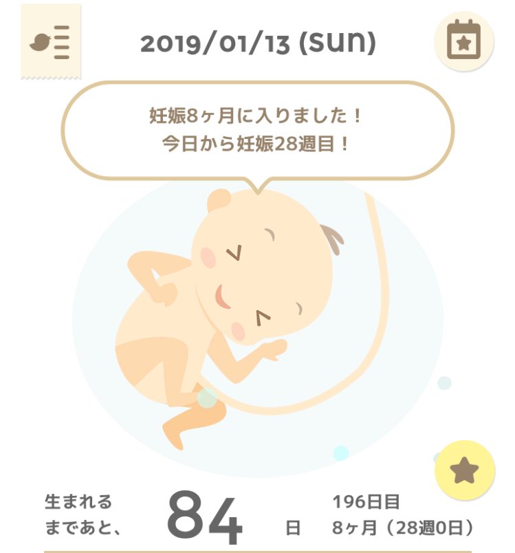 妊娠28週 妊娠28週