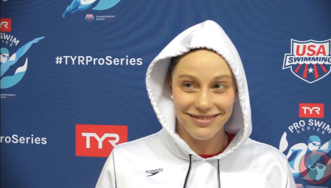 Cheesin hard after a fun weekend of racing at the Knoxville #proswimseries! Till next time! 😋