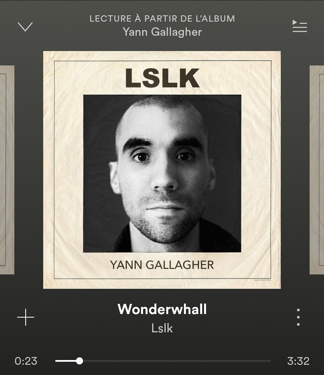 lslk's tweet photo. Ma reprise de la chanson "Wonderwall" d'@oasis est en écoute sur @Spotify
My cover of @oasis song "Wonderwall" is available on @Spotify
Do u know what i mean ? @liamgallagher
#Oasis #rap #britpop #rapfrancais #LiamGallagher #coversong #hiphop https://t.co/yQY8X87hGz