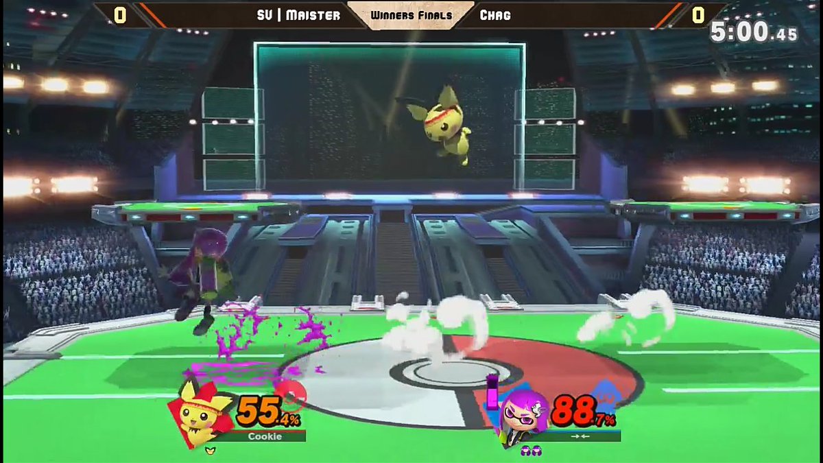 HydraProGaming's tweet photo. Winners Finals @chag_spc vs @Maister_SSB en #HailSmash https://t.co/I2aESVk1Bl https://t.co/RtVb10CZIr
