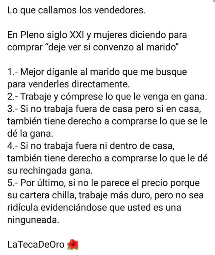 Tenía que compartirlo robado del muro de @Lety_jimenezmx que a su vez lo tomo de La teca de Oro  que resume lo que muchas veces quisiera decir
