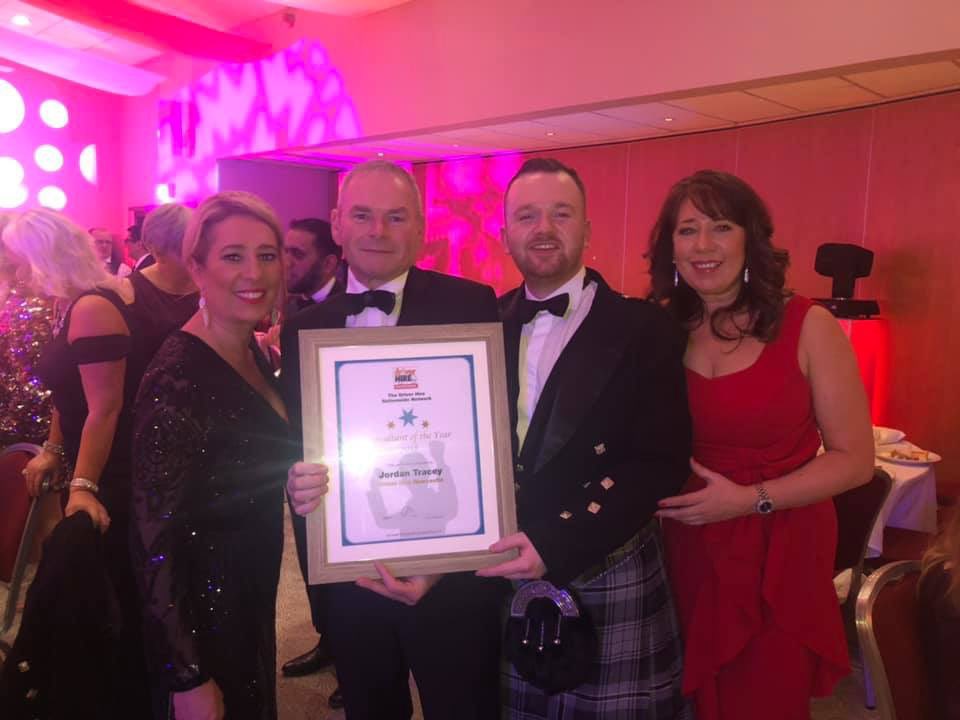 dhnewcastle's tweet photo. Jordan won “Consultant of the Year” at our Winter Conference on Friday! Huge well done and a massive thank you to everyone at @DriverHire for organising such a great day and evening! #dhproud #dhconf19 https://t.co/UcrnUMCSEr