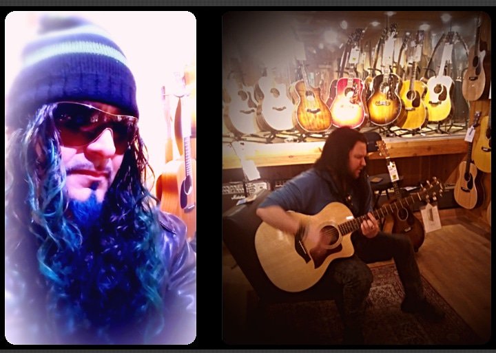ColdRevive's tweet photo. Brent Stevens and Jason Fischer of Cold💀Revive at an undisclosed location in Las Vegas NV. Embracing some new music equipment before heading ta' the radio station's studio where they will be on live for an interview and acoustic performance. 🎶🎸🎤🎶 https://t.co/V0euBfbInZ