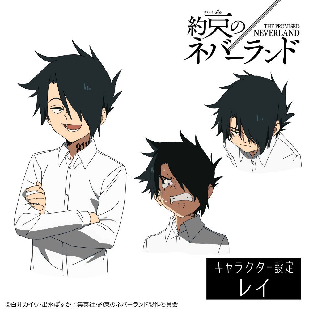 The Promised Neverland Anime Character Design Colo by Amanomoon on