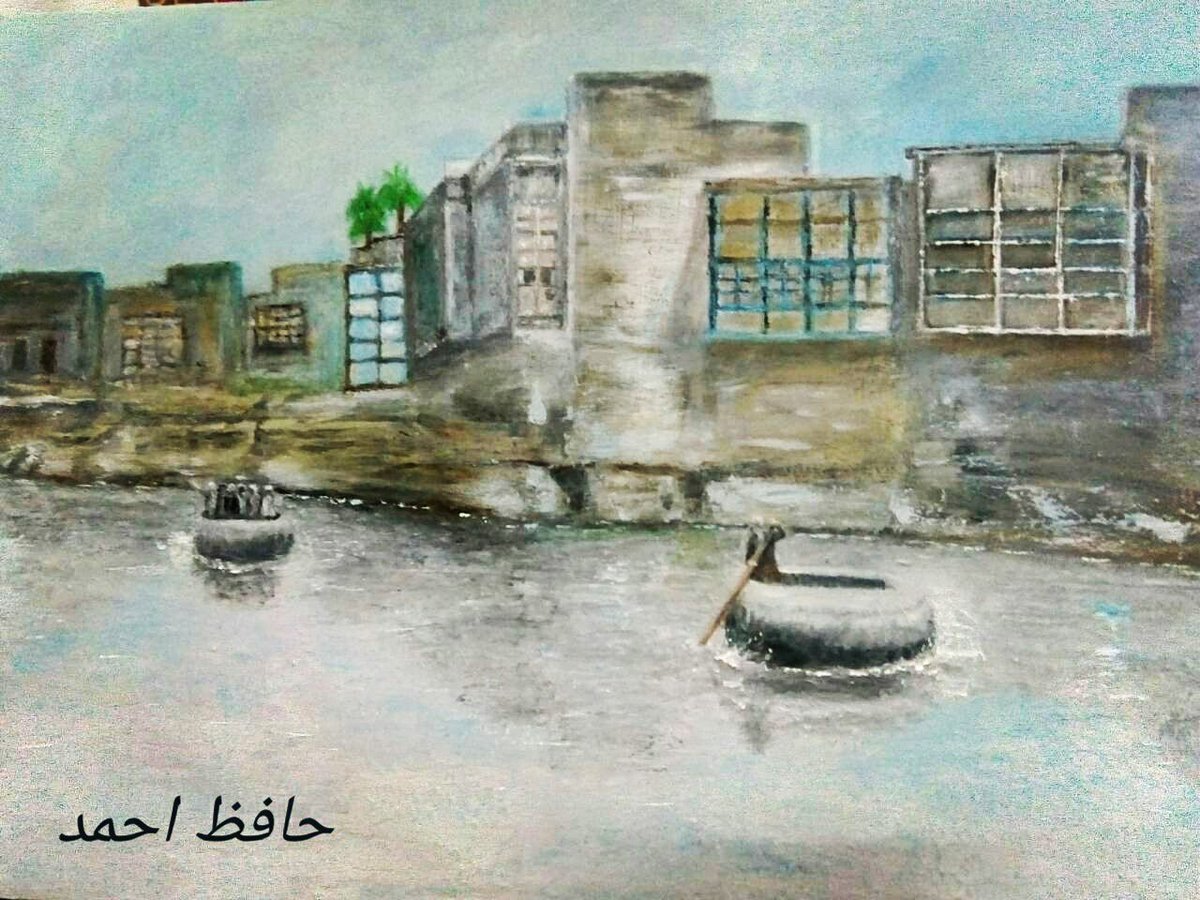 لوحاتي داخل المتحف الحضاري التراثي المتجول
#المتحف_الحضاري_المتجول