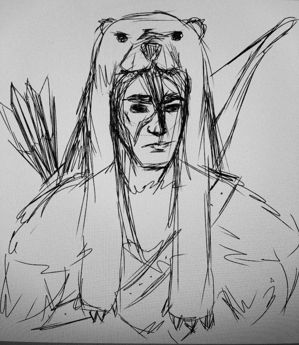 GamingBonsai's tweet photo. AU where @jaa0109's Ruxpin is a young druid and hunter. Before he became a bear fully. I think he has a lot more to him than meets the eye. My next piece of art will be polishing up this!
Surprise XD
#wip #VERYwip #dnd #fantasyart #druid https://t.co/JyqNicFy9j