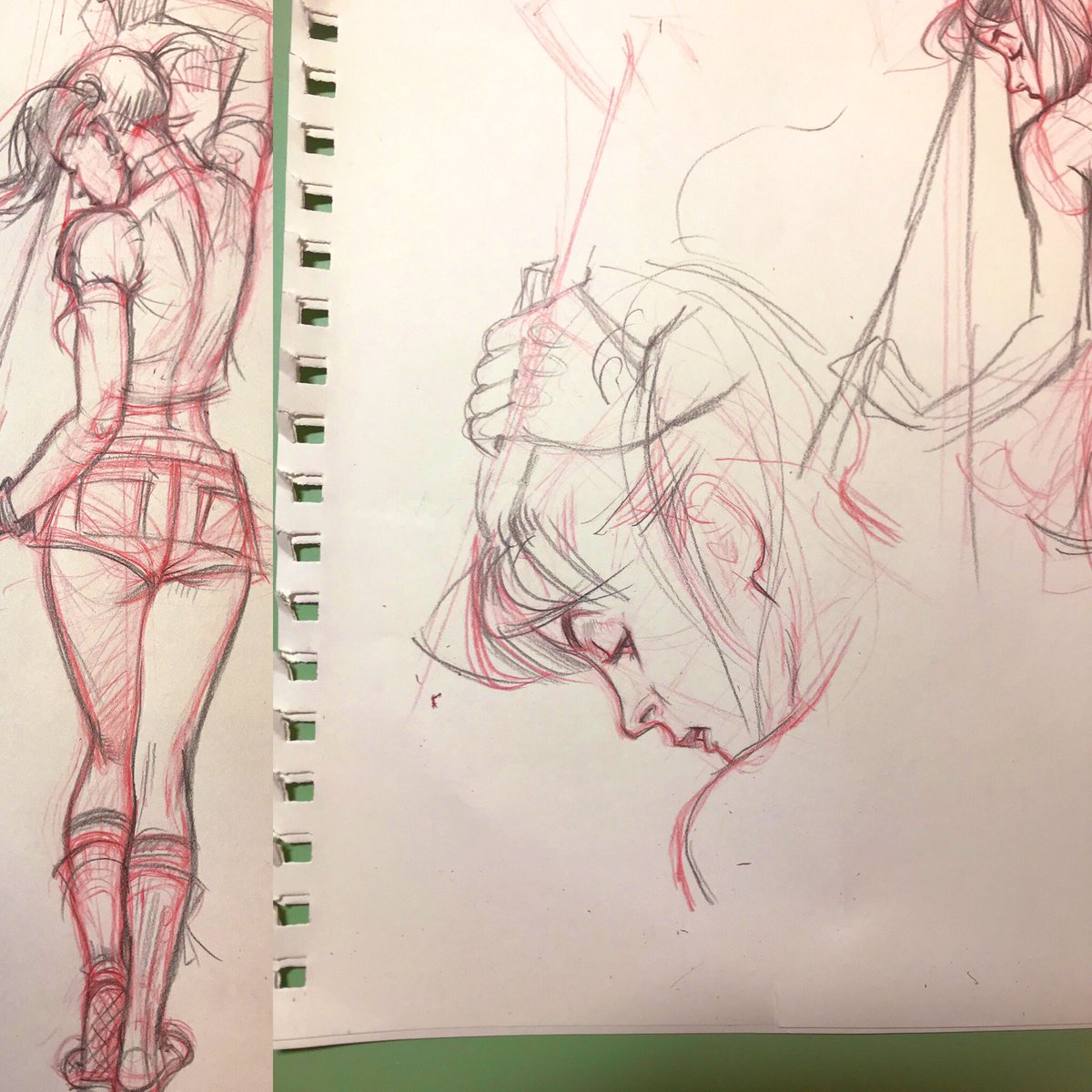 I love to sketch #HarleyQuinn #Sketching