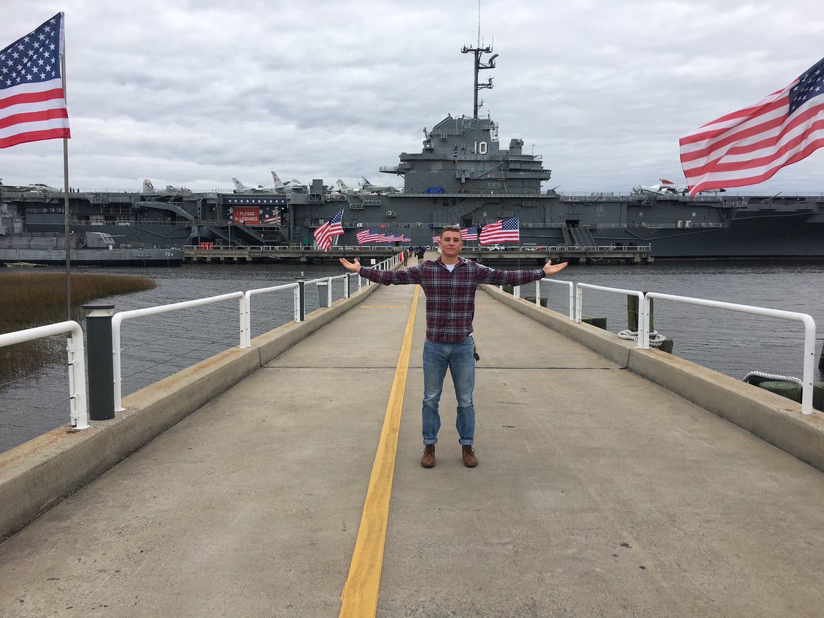 I’ve always loved history. Toured a piece of it today. #USSYorktown #FightingLady