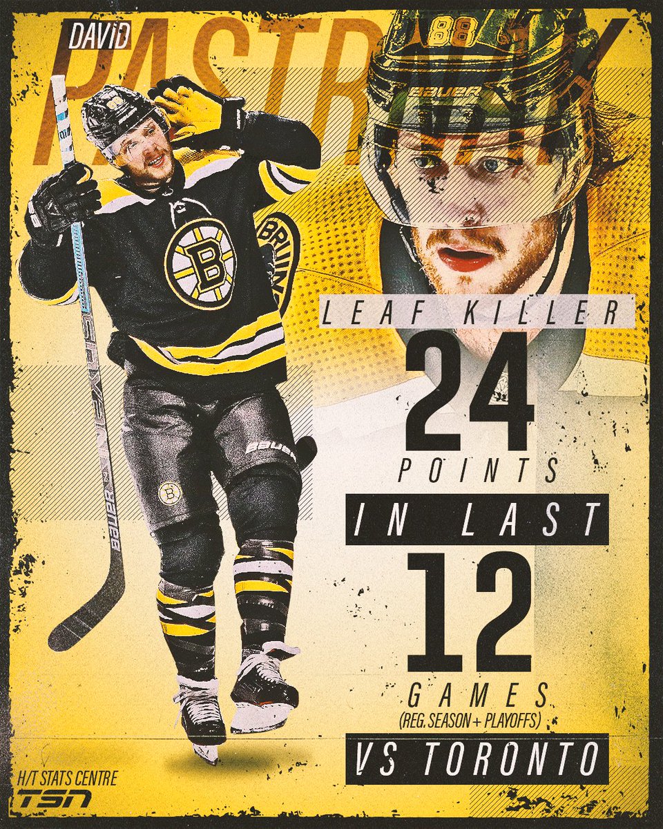 TSN_Sports's tweet image. David Pastrnak shows no mercy against the #Leafs 😳