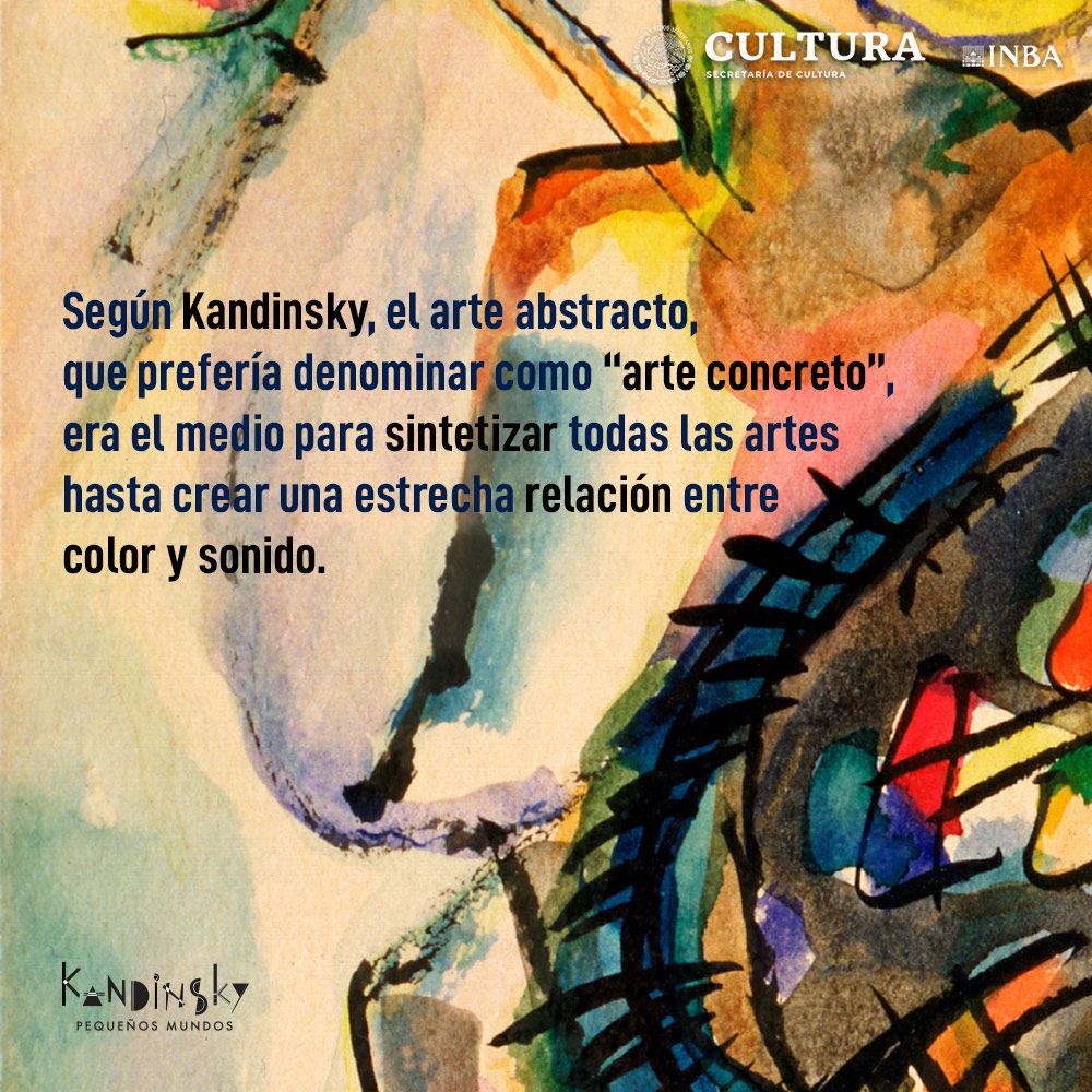 Instituto Nacional De Bellas Artes Y Literatura Para Ti Que Es El Arte Abstracto Ultimosdias De Kandinskymundos En El Mbellasartes