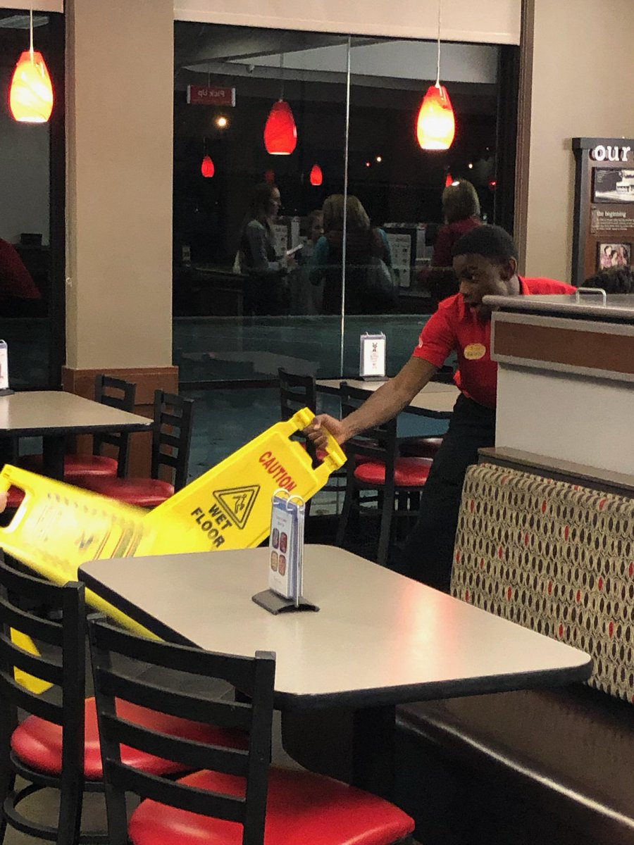 Big shout out to <a href="/ChickfilA/">Chick-fil-A, Inc.</a> store 00657 in Grapevine, Tx. Staff member Kentris made my 3 year old sons day just by playing and sword fighting with him, then visiting with my daughter about hair styles. Both were so proud of their new friend. #employeeofthemonth #eatmorechicken