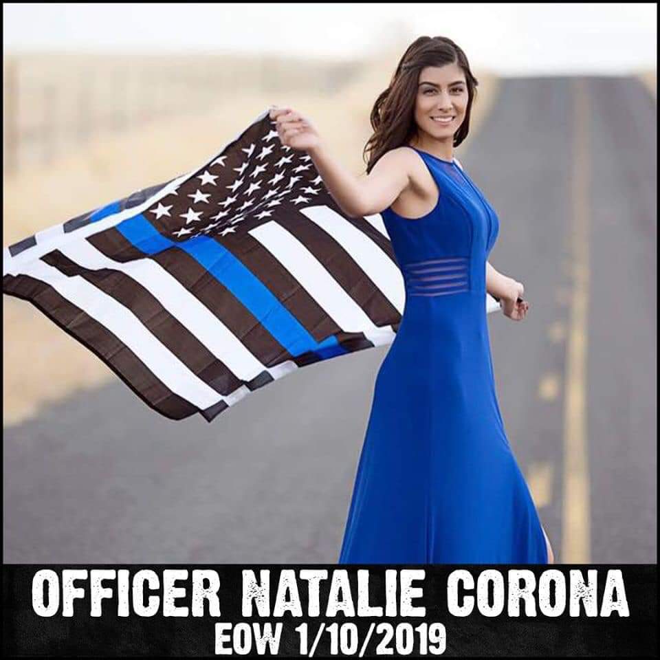 edso755's tweet photo. Rest easy Natalie. For all of you who serve at Davis PD our prayers go out to you, for you lost a hero! https://t.co/6iNRr6bhSc