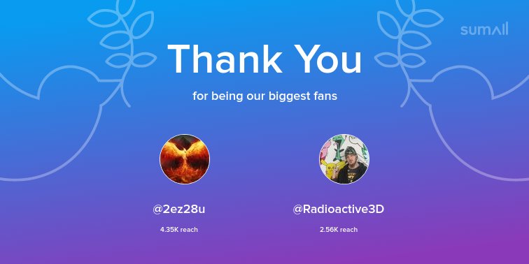 edxcommunity's tweet photo. Our biggest fans this week: @2ez28u, @Radioactive3D. Thank you! via https://t.co/UqIB10jqYw https://t.co/NzteqCRLHW