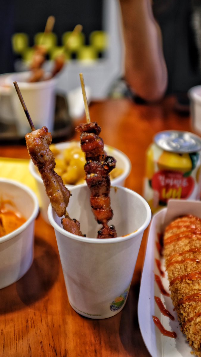 Gangnam Street Food opening soon in #yegfood’s little Koreatown! (9261 34 Avenue). Loved the hotteok, a melted cinnamon &amp; sugar Korean pancake. Took me back to the streets of Seoul for sure! Grateful for the sneak preview! ✌️ #yeg