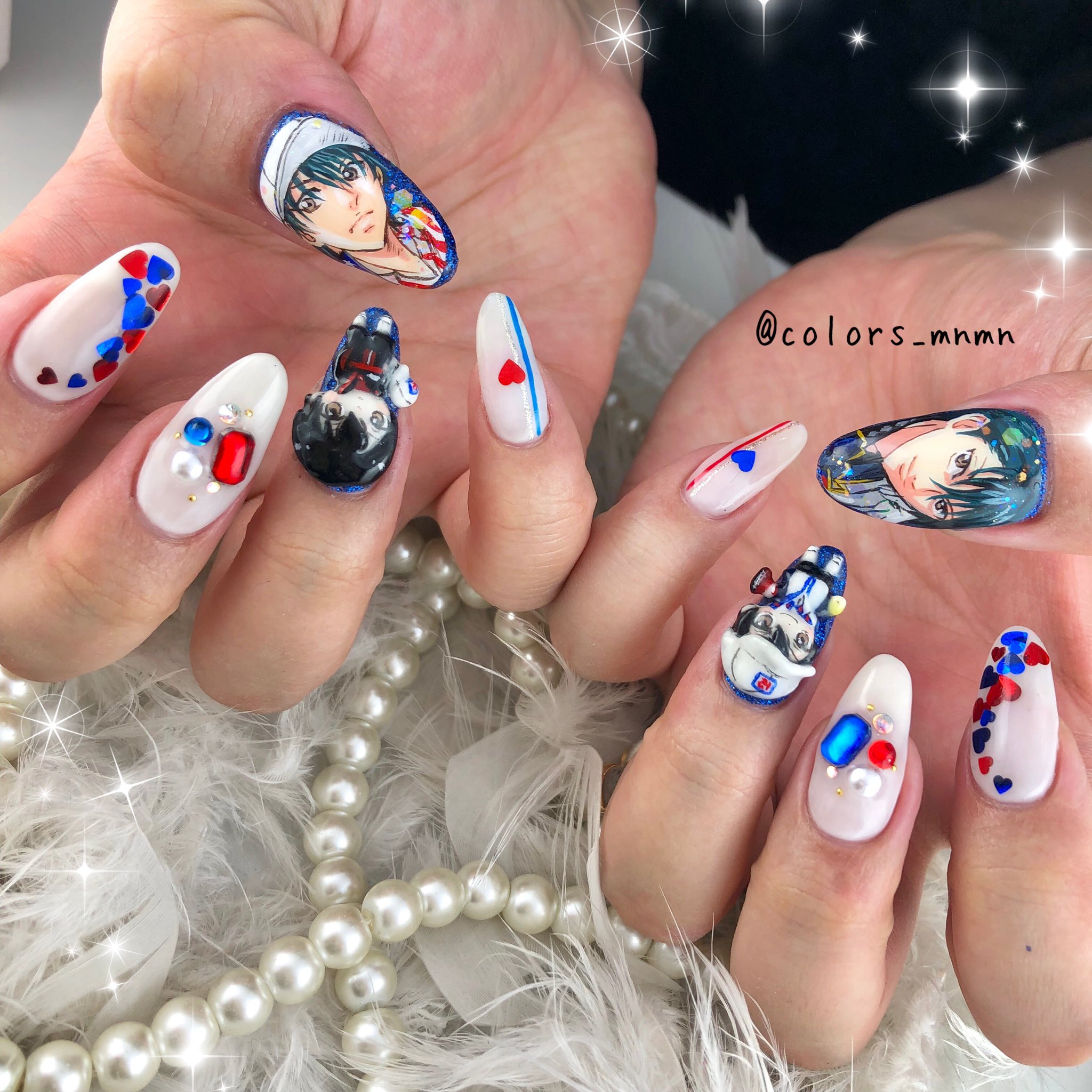 りこ様専用ネイルチップオーダー りこネイルチップオーダー    \u2014\u2014\u2014 すたぽら こったろ \u2014\u2014\u2014 ▽menu B