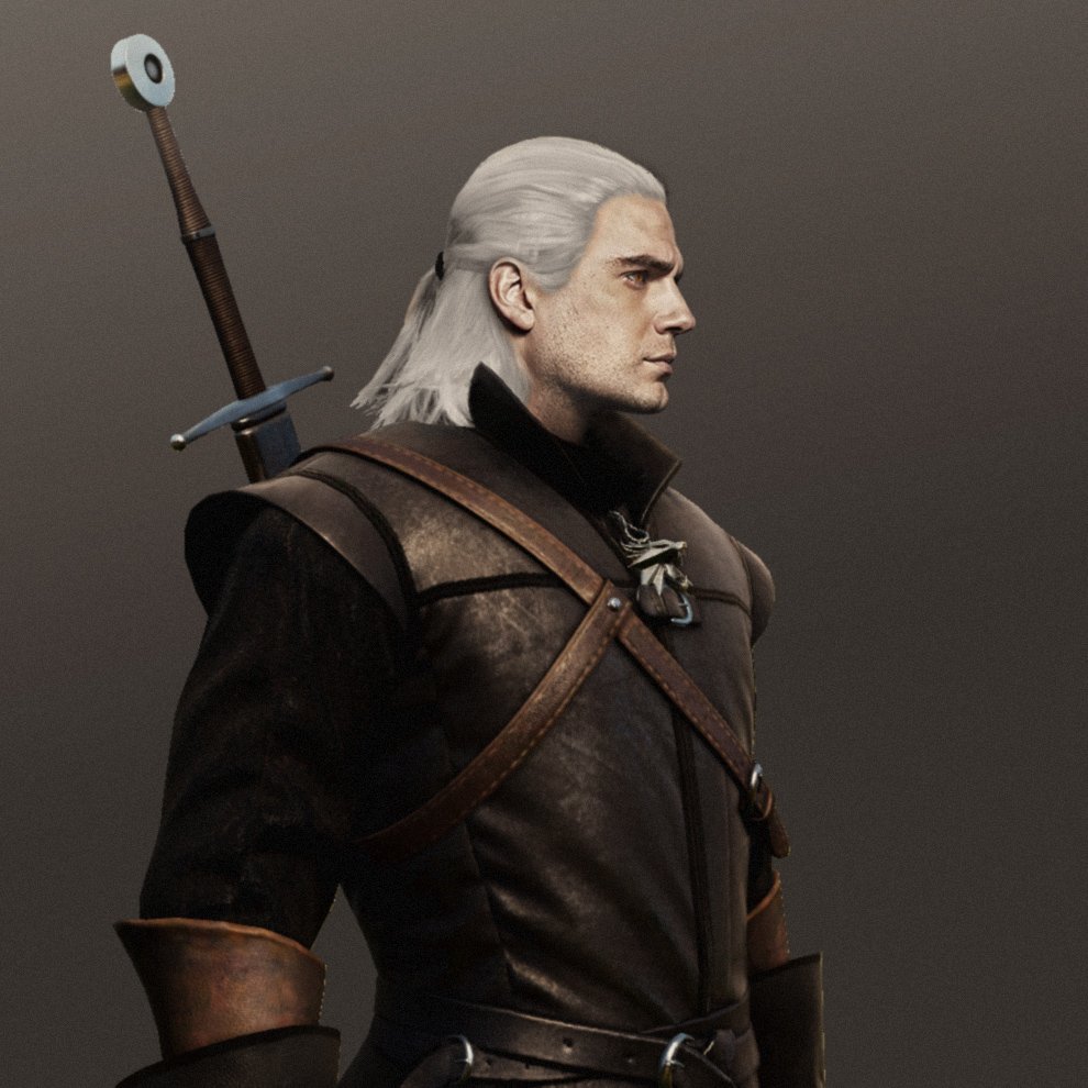 The Witcher III shaved Geralt for The Witcher 2