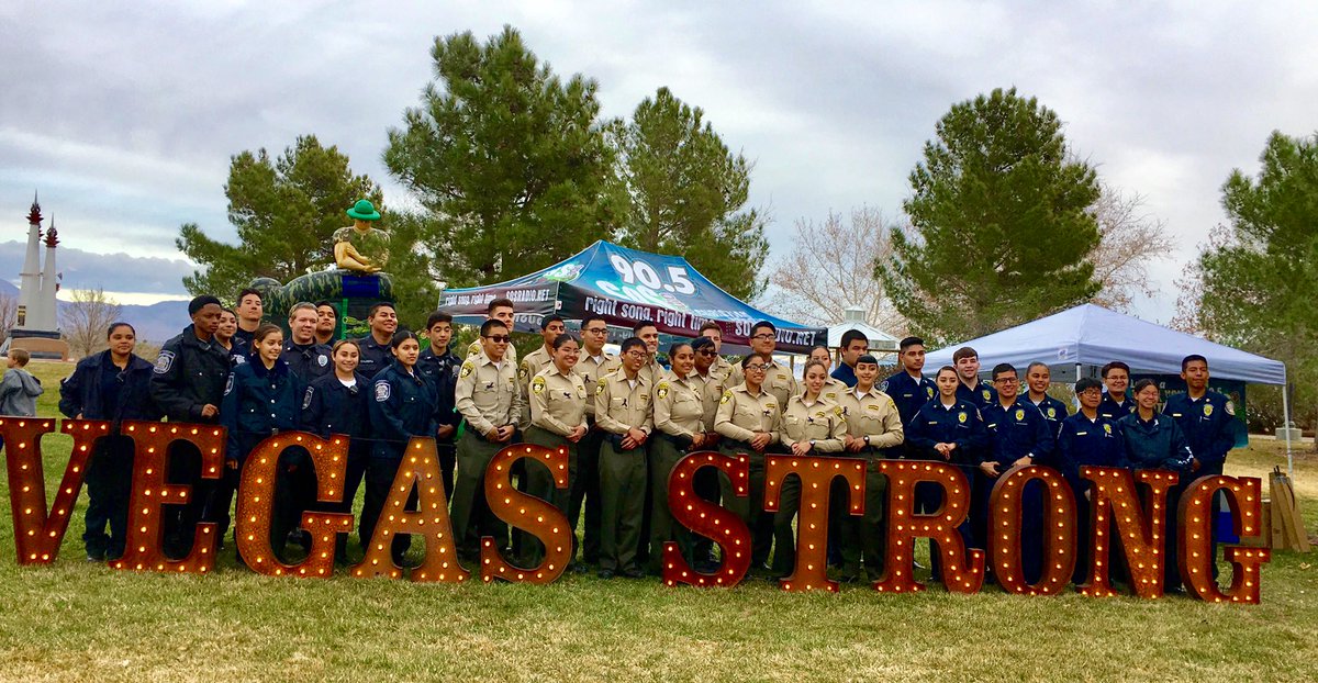 We 💙our LEO explorers! Thank YOU for your enthusiasm, passion & being with us today at L.E.A.D. event. 

#OurFutureLeaders 
#VegasStrong