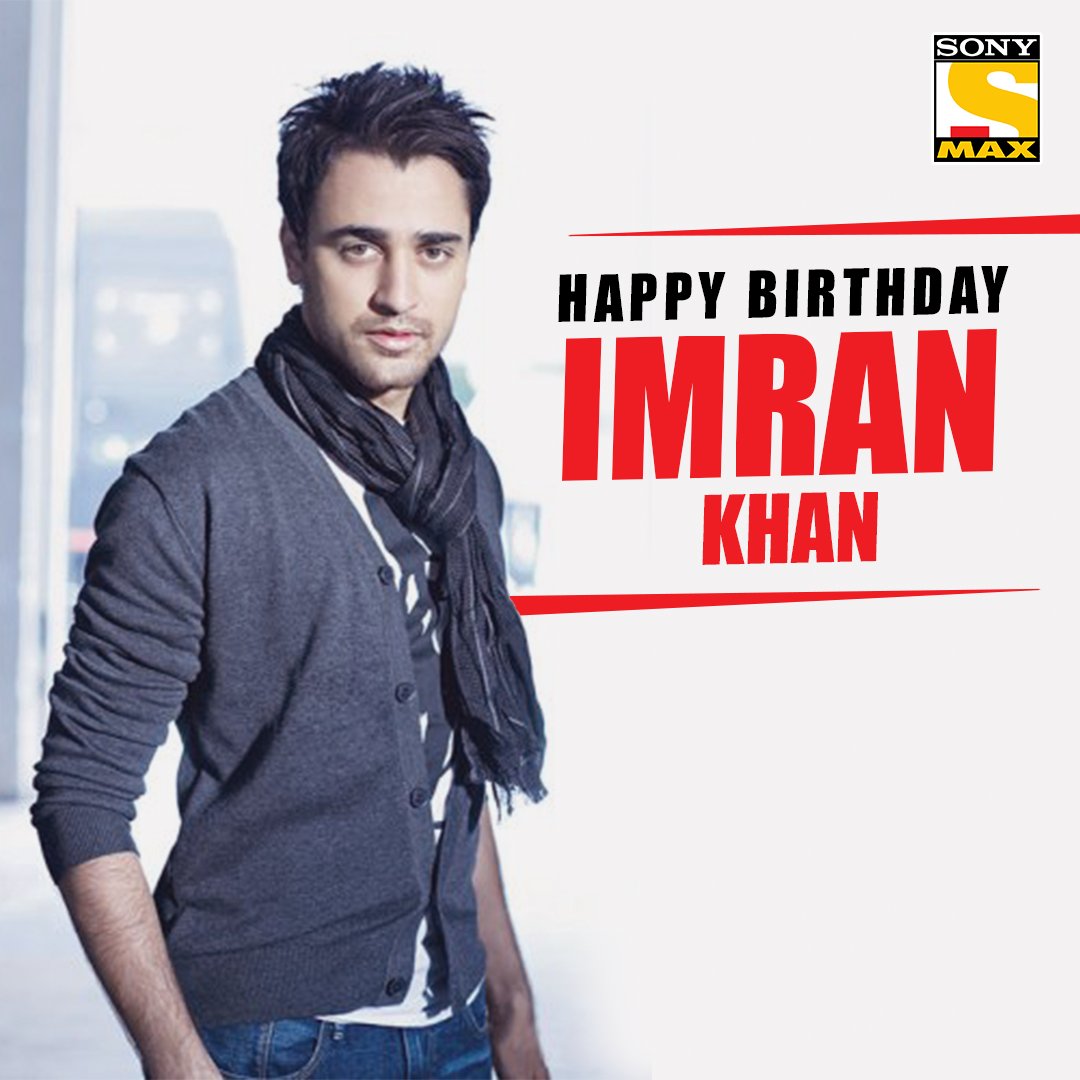 Wishing the talented Imran Khan a very happy birthday.  