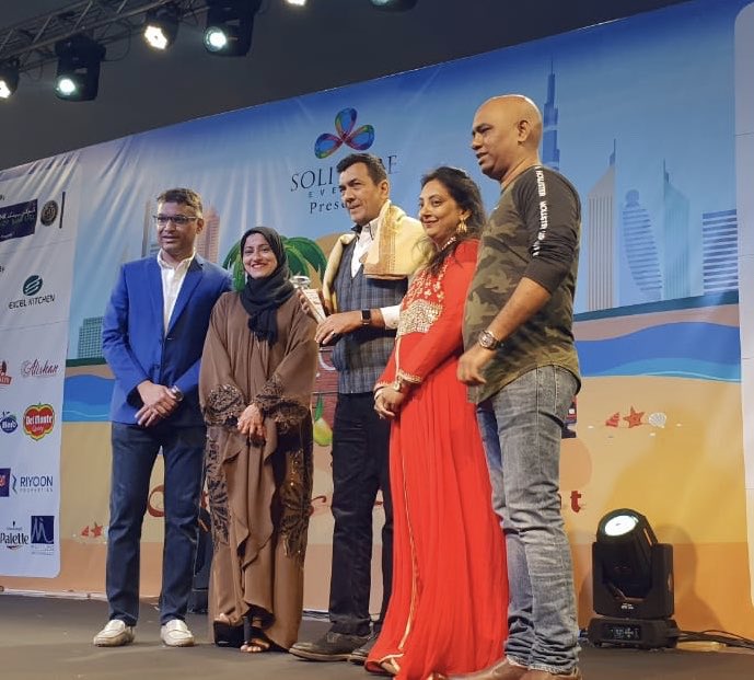 SanjeevKapoor's tweet photo. Had a lovely time at the Kokan Mela in Dubai. It’s always great to see such a fun and loving crowd! @EventsSolitaire https://t.co/iXQSvx4ArB