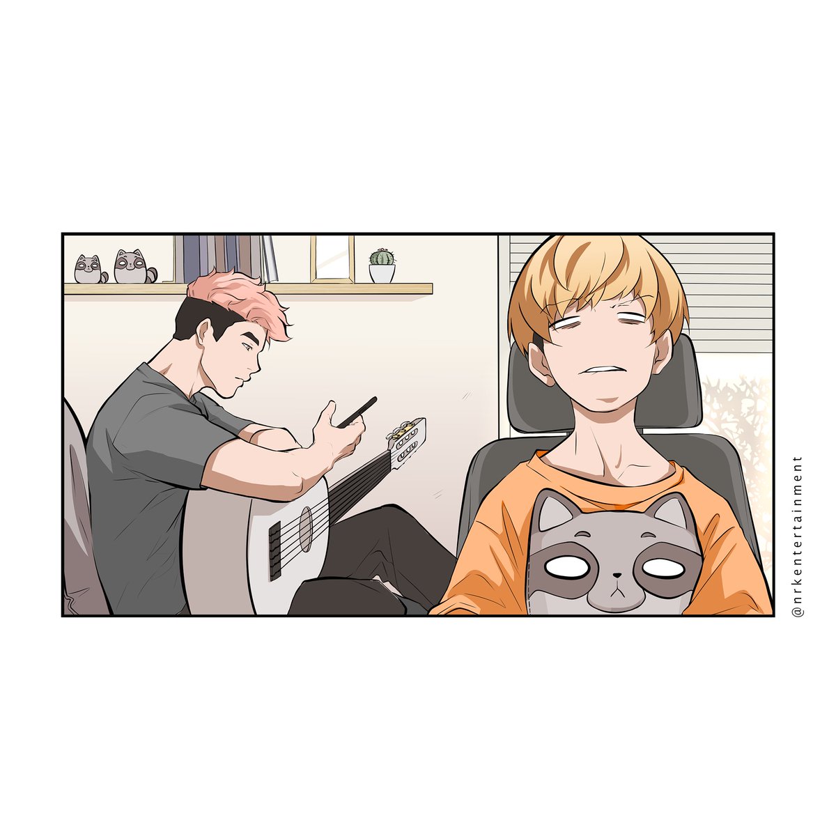 DrawVeryLittle's tweet image. Here’s the very first instalment of NRK Entertainment! Thank you so much for all the support you've shown this project!

You can follow the chapters here:
bit.ly/nrkentertainme…

#comic #korean #kpop #boys #illustration