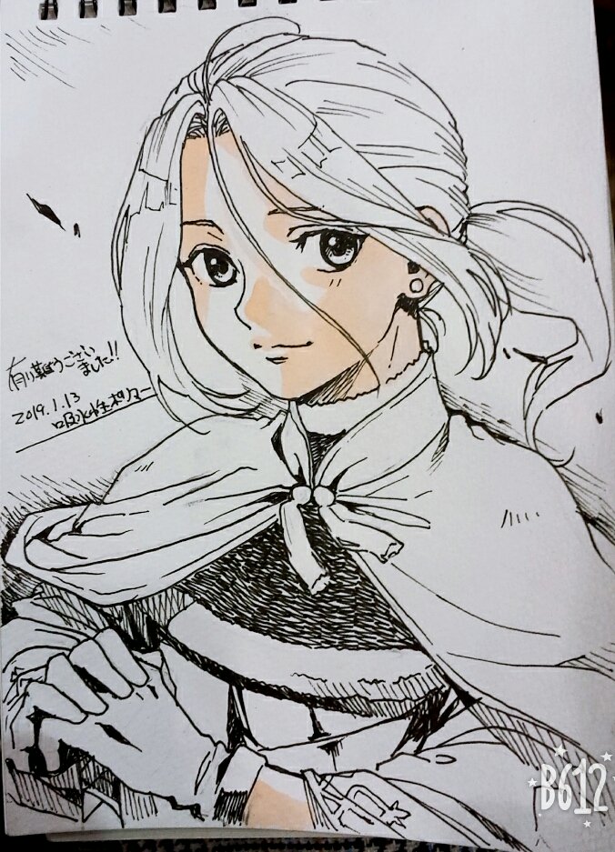 イベントお疲れ様でした!本を手にとってくださった方、スペースお立ち寄りくださった方、差し入れくださった方、近隣スペースの方、有難うございました!次は2月の王都に参加予定です。新刊は厳しそうですがペーパーかなにかは作りたいです…!画像は描かせていただいたスケブです。 