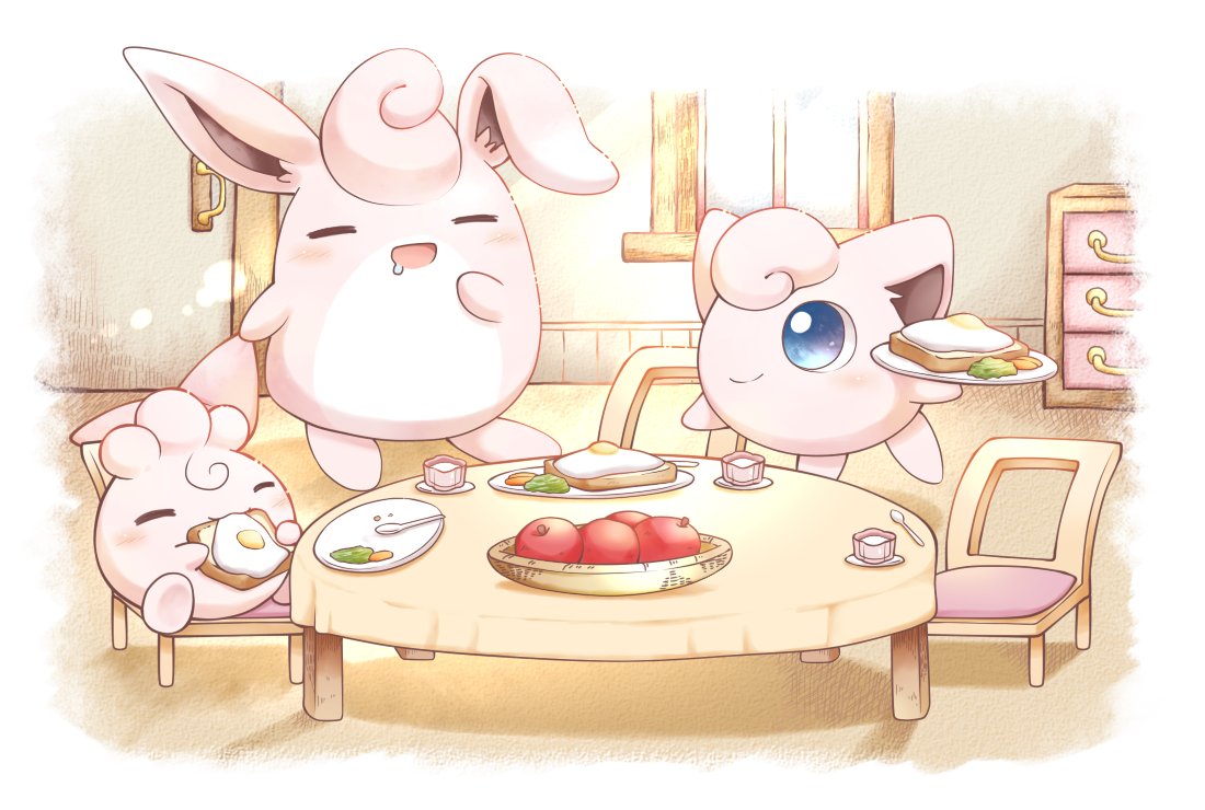六湯 続きです そして さらに ふわプク もふテナ のイラストも描いてくださっていました C94にてミルラさんのサークルで発行された 超もふぽけ Silver に寄稿させていただいた漫画です プクリンとテールナーの表情がかわいすぎて 沢山
