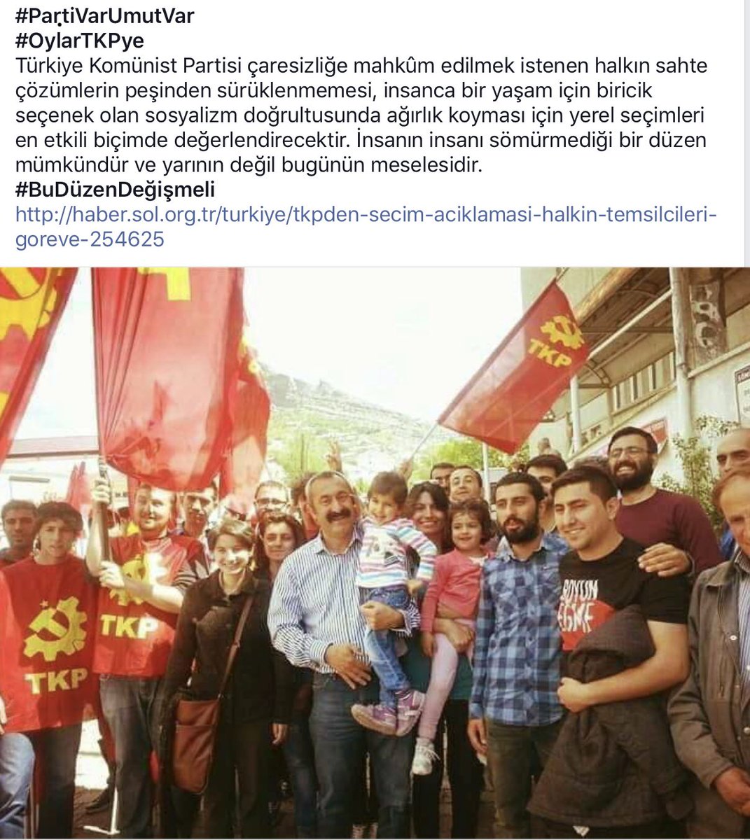 ordukentgazete's tweet photo. #PartiVarUmutVar
#OylarTKPye
#BuDüzenDeğişmeli
https://t.co/EHOXEnfIZM https://t.co/I9uEvmdIhe