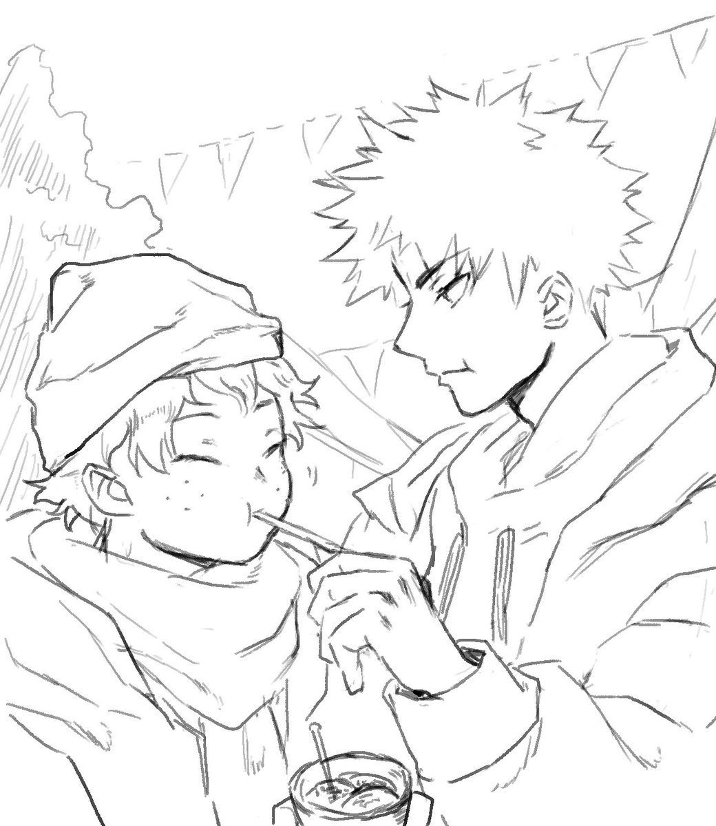 ?♥️#myheroacademia #bakudeku #bakugou #midoriyaizuku 