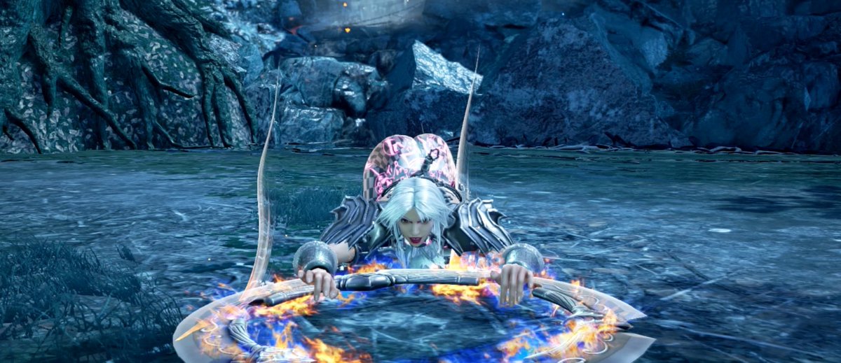 cliffather's tweet photo. The daughter of my Main Antagonist, Whitley and the cousin of my "star" Custom Chara of SC6, the redhead Nei A. #soulcaliburVI #originalcharacter #videogame #fightinggame #Ps4game #BandaiNamcoUS #Createasoul #Tira #elfears #Cervantes #halfalien https://t.co/BAyR1b8faX