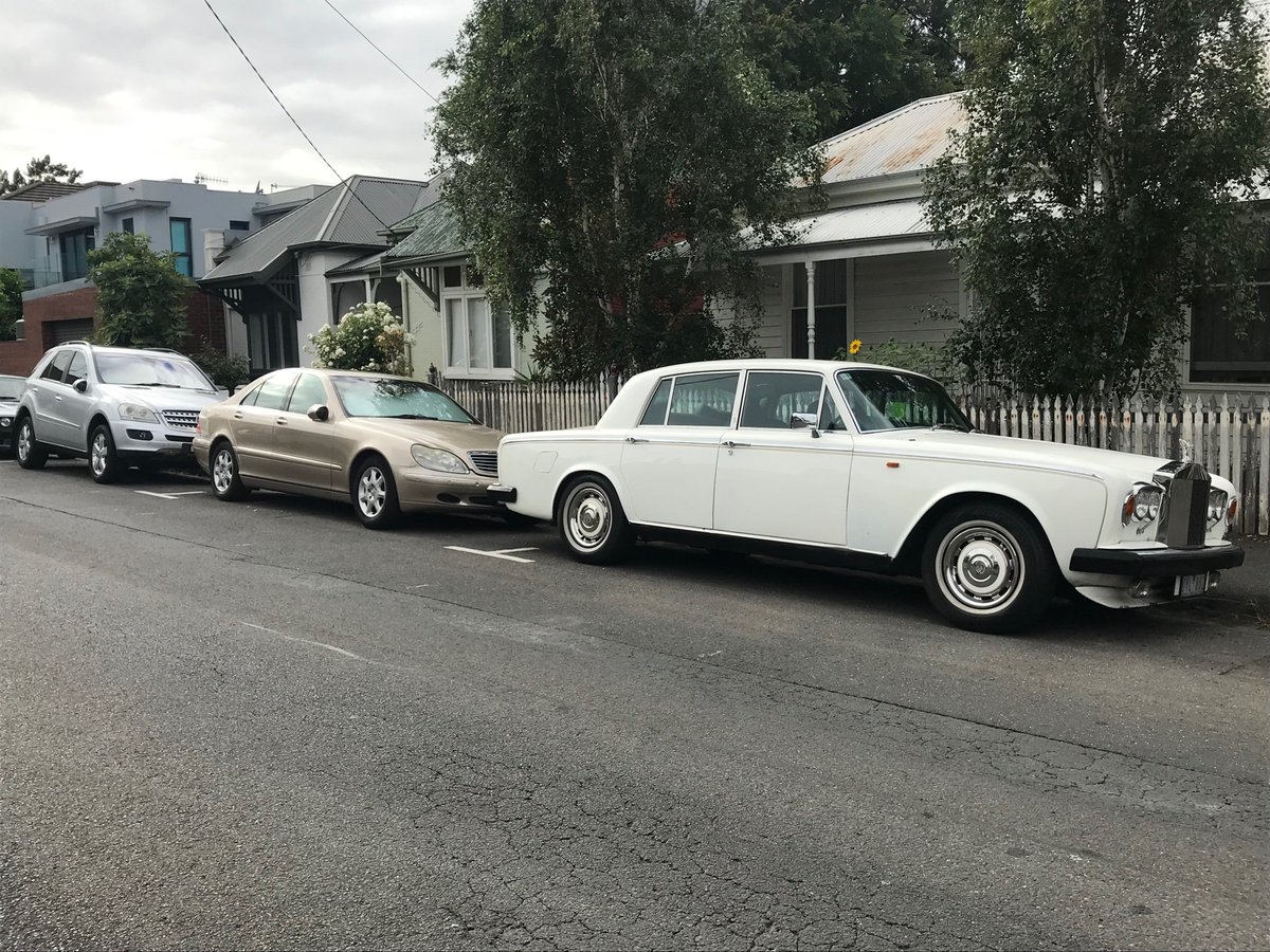 Some mongrel keeps hitting the rear of our two Mercs! If you can’t park... don’t drive! 😡