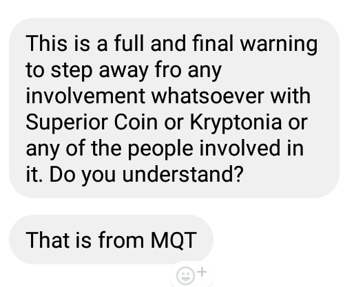 SydesJokes's tweet image. .@michaelqtodd is again harassing and threatening people. #SureCoin #TreeCash #LifeTreesCoins #scammers #scamming #bully #cyberbully #cyberbullying #stopcyberbullying @TreeCashTweets @TreeCashCoin @LifeTreesCoins @dryorikotodd @SuperiorCoins
