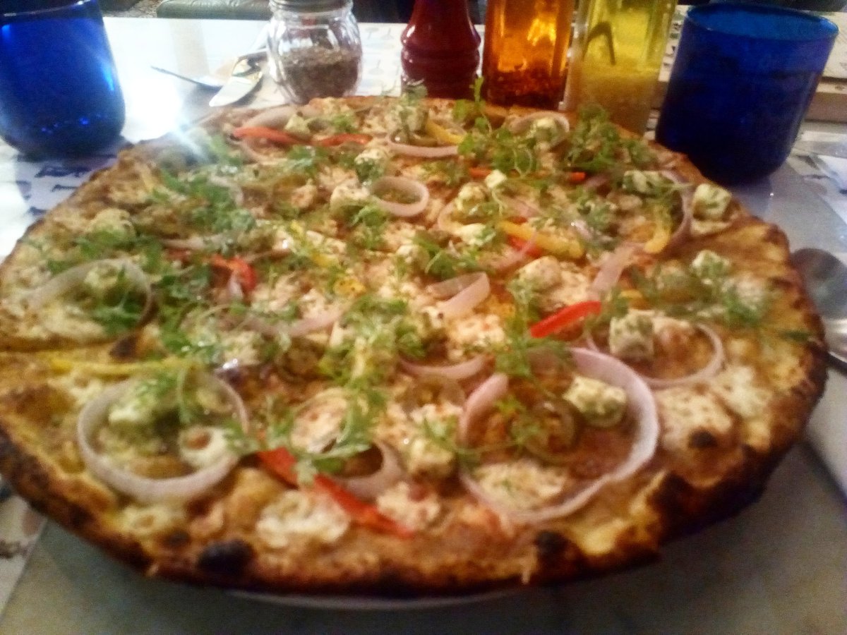 Coriander Fiocchi di latte pizza at ThePoonaProject by PizzaExpress <a href="/PuneFoodSpot/">Sameer</a> <a href="/PuneFoodAlerts/">Food Alerts</a> <a href="/pune_pulse/">Pune Pulse</a> <a href="/INDIAFOODMUSIC/">FOOD & MUSIC  👉I  N👈</a> <a href="/dessertnsnacks/">Dessert n Snacks</a>