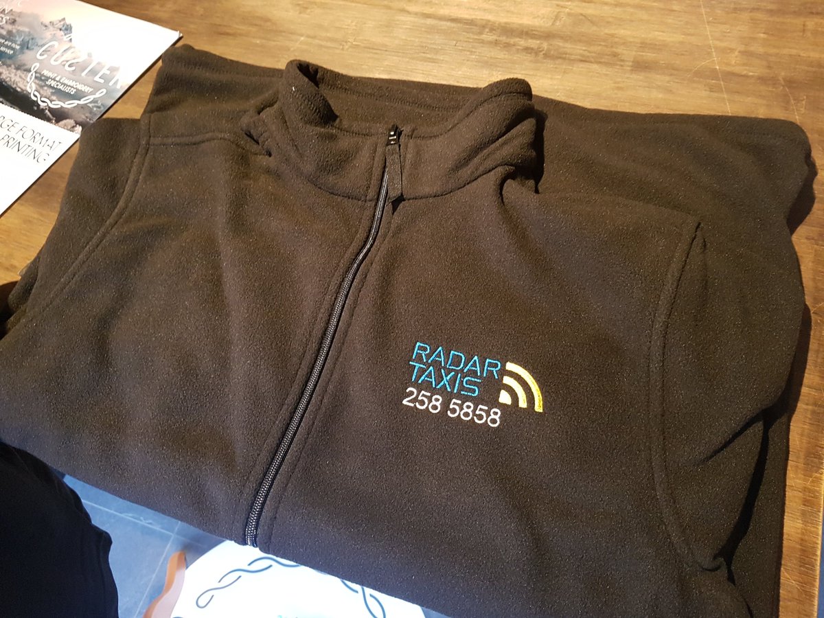 Custer Print & Embroidery (@cstrapparel) on Twitter photo We knew all those taxi rides over the years would come in handy down the line! One of our latest jobs is embroidering logos on these polos and fleece jackets for drivers and staff <a href="/radartaxis/">Radartaxis</a>. Really appreciate you giving our business a go! We knew all those taxi rides over the years would come in handy down the line! One of our latest jobs is embroidering logos on these polos and fleece jackets for drivers and staff <a href="/radartaxis/">Radartaxis</a>. Really appreciate you giving our business a go!
