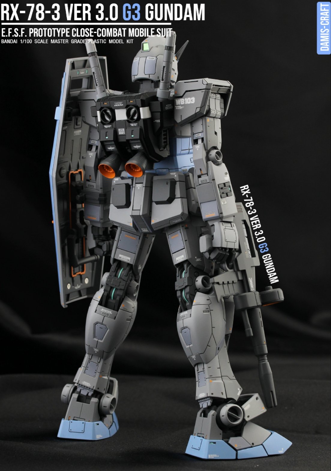 Damis Craft Mg Rx 78 3 G3 Gundam Rear View T Co Pzzdtlsqug Twitter Damis Craft Mg Rx 78 3 G3 Gundam Rear View T Co Pzzdtlsqug Twitter