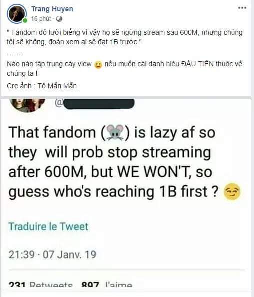 TranUllys's tweet photo. Look and read the picture ⬇⬇⬇⬇
Where are u now?
ARMY think new group more important than BTS? I'm very disappointed 😧😧😧
#BTS #StreamingDNA https://t.co/TgIiwGIUCg