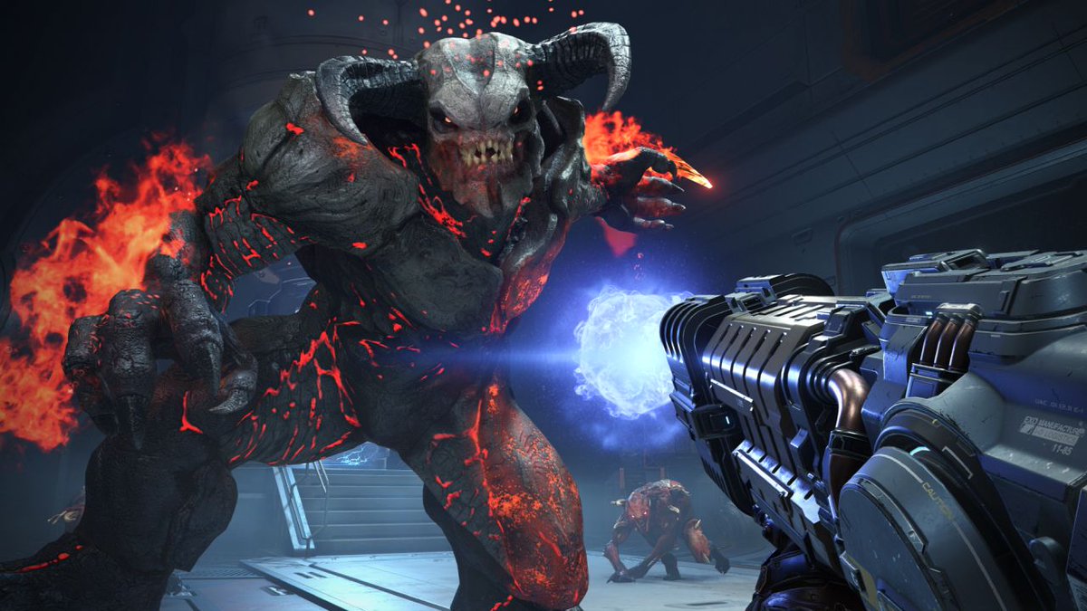 SpartanGuss's tweet photo. Are you excited for Doom Eternal? 🤔 https://t.co/n6NaO7iod4