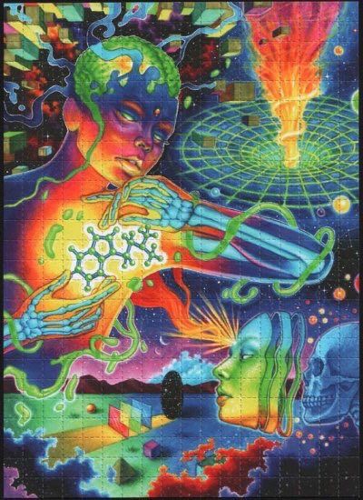 希少品】ブロッターアート 「ACID 300mcg」図版 大判 コレクションに