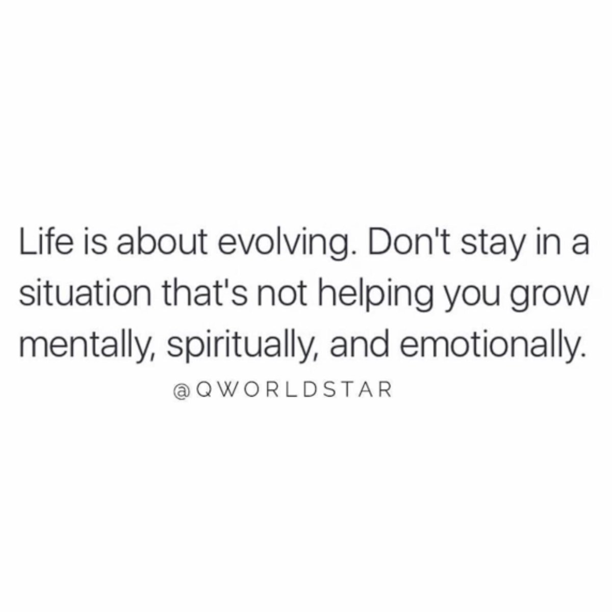 “No more time to waste...start cutting the nonsense out of your life...” ✂️💯 @QWorldstar #PositiveVibes