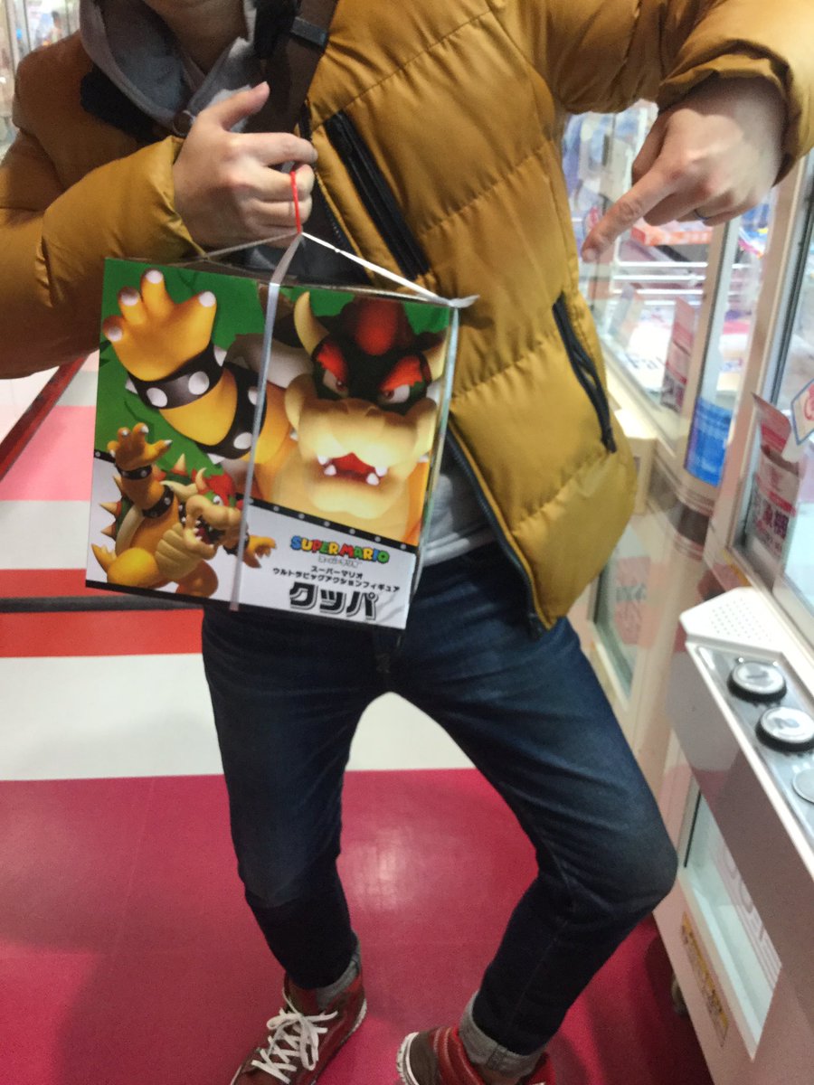 景品情報】#スーパーマリオ #ウルトラビッグアクションフィギュア