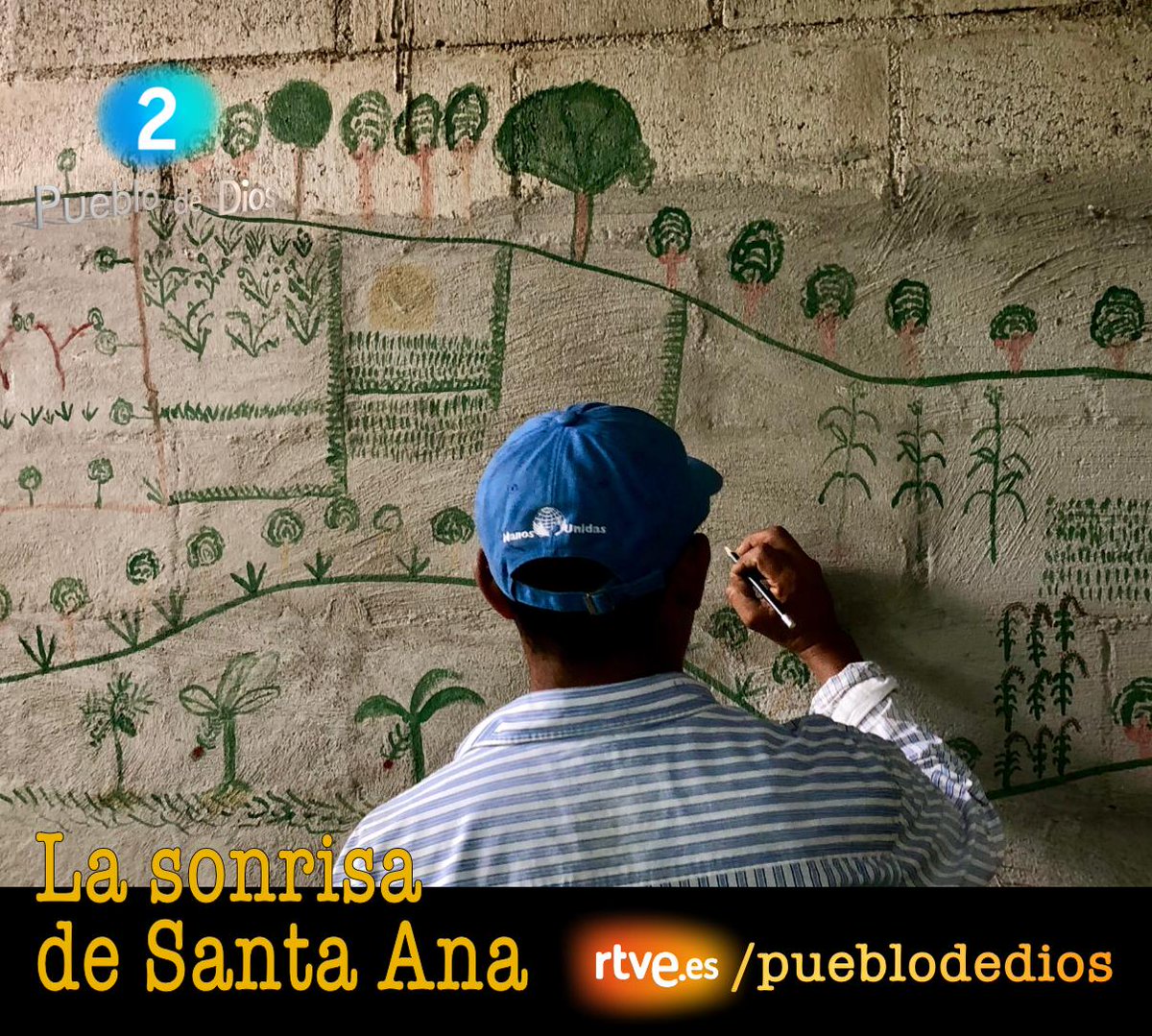 ManosUnidasONGD's tweet photo. 📺 A las 11.30 h pon @la2_tve y viaja con @PueblodeDiostve al occidente de El Salvador  🇸🇻 para conocer cómo hemos mejorado la alimentación en Santa Ana y Ahuachapán. 
⌚A las 11.30 h  @la2_tve 
📅El jueves a las 9 h repetición 
🌐En la web tve a la carta a lo largo del dia https://t.co/t5XSGigUVt