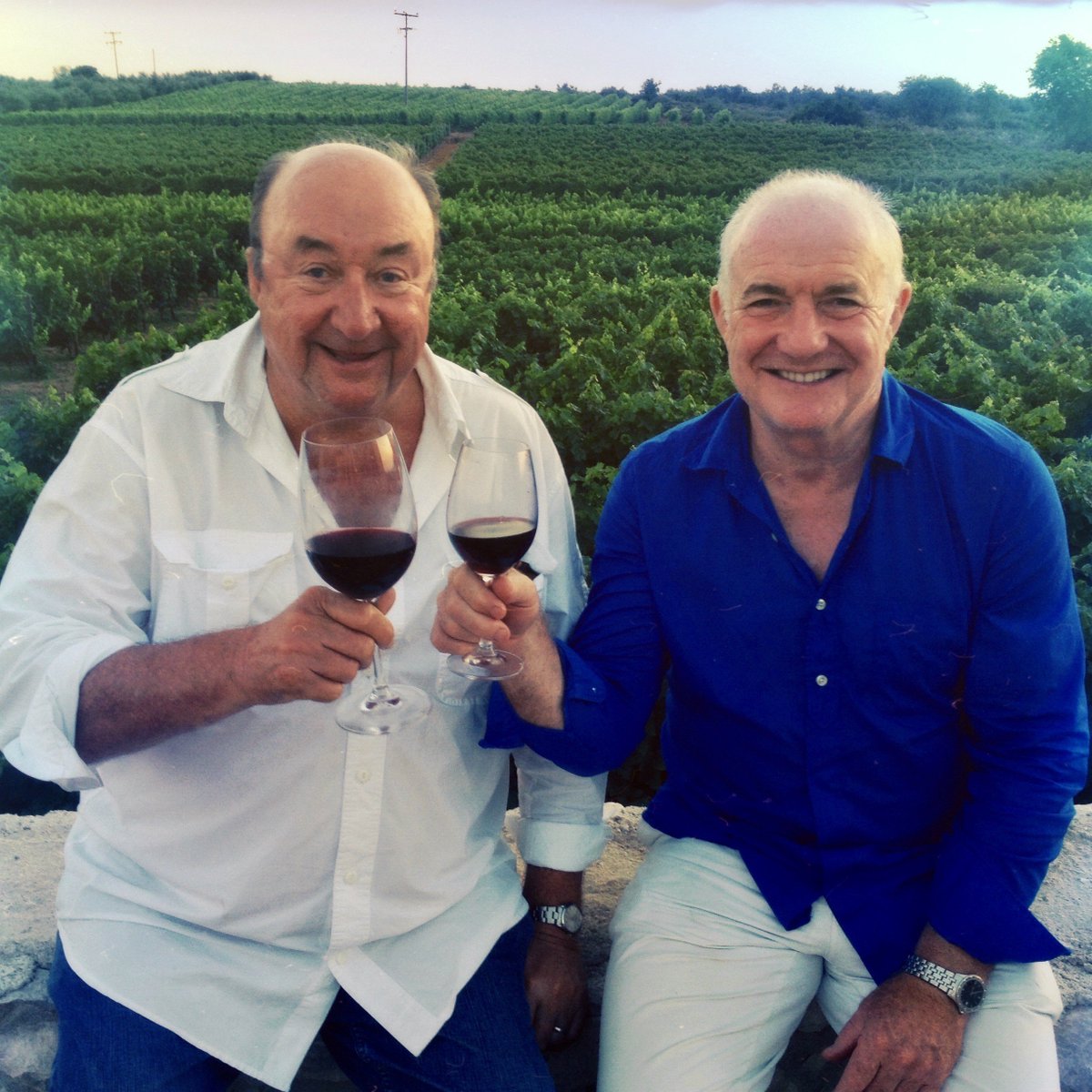 i'm very sad to say that David Pritchard, my friend and the TV director I have worked with for over 30 years, died this morning. He was a remarkable person, someone who lifted the lives of everyone who knew him. We will all feel a great emptiness now he has gone.